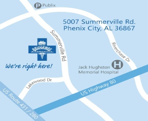 Map of Bridgeway Diagnostics 2